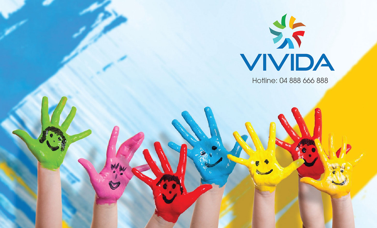VIVIDA - Sáng tạo tên thương hiệu và thiết kế logo nhận diện thương hiệu sơn VIVIDA